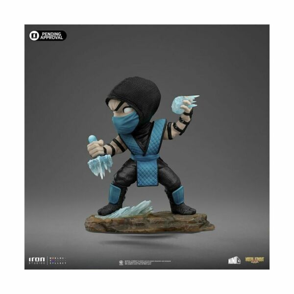 Estátua Sub-Zero - Mortal Kombat - MiniCo